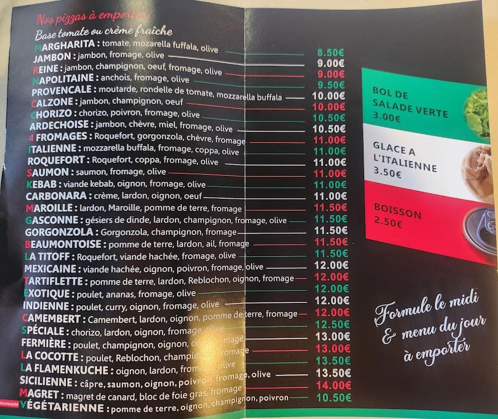 Chez Titoff - Menu Image 1